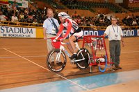 Radlwolf beim Start aus der Startmaschine
