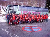Fanclub Mesotitsch beim Biathlon-WC in Ruhpolding