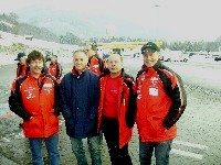 Ossi Jochum, Hans Linder, Kurt Strobl und Radlwolf