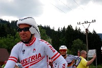 Radlwolf mit dem 13-fachen Weltmeister und dreifachen Paralympicsieger Michael Teuber 