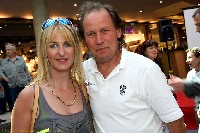 Auch KBSV Landessekretärin Mirella Somma und Radlwolf waren bei der Spendenübergabe dabei