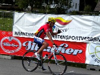 Radlwolf bei der Zieldurchfahrt