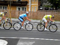 Ergebnis Sprintwertung Oberdrauburg 1. Andre Greipel (THR), 2. Rober Förster (MRM), 3. Leigh Howard (THR).