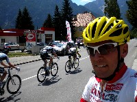 Radlwolf bei der &Ouml;sterreich Radrundfahrt in Lienz