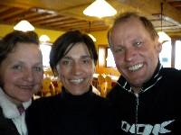 Karin Franz, Gabriella Paruzzi und Radlwolf
