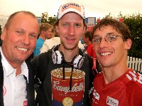 Radlwolf, Luftikus Olympiasieger und Welmeister Martin Koch und Michi Kurz