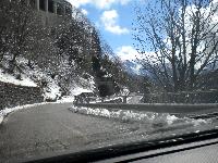 Wintereinbruch am Plöckenpass