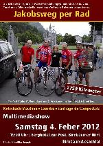 Vorankündigung Multimediashow "Jakobsweg per Rad" in Birnbaum/Lesachtal