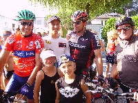 Radlwolf, Michael Kurz, Dietmar Ragger, KBSV Pr&auml;s. Franz Weingartner und Lea mit Nils Kurz