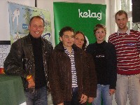 v.l. Radlwolf, Andrea und Eveline Zweibrot, Stefanie Wiedner und Uwe Hochenwarter