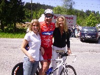 Nationalteambetreuerin Silke Napetschnig, Radlwolf und weiblicher Fan