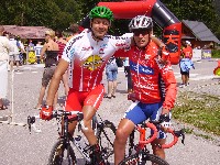 Weltmeister Alexander Hohlrieder und Radlwolf