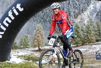 Radlwolf im Ziel auf der Lackenalm