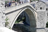 Die Stari most (deutsch: Alte Brücke) von Mostar