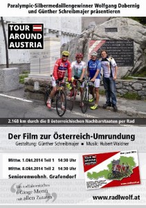 Ankündigung Filmpräsentation “Tour Auround Austria”