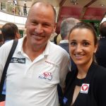 Radlwolf mit Segel-Olympionikin und Weltmeisterin Lara Vadlau