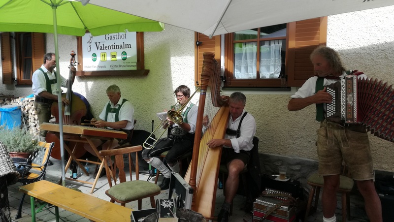 die Rotspitzler Musikanten aus Osttirol sorgten für beste Stimmung, Foto: © Radlwolf