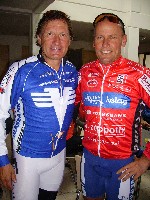 Franz Klammer und "Radlwolf"