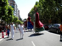 Historisches Stadtfest "San Bernabe" in Logroño
