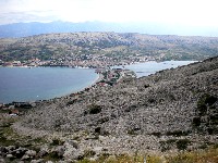 Das Städtchen Pag auf der Insel Pag in Kroatien