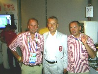Wolfgang Dabernig, Sportstaatssekretär Reinhold Lopatka, Erich Stauffer