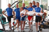 Erich Stauffer, Wolfgang Eibeck, Radlwolf, Manfred Gattringer, Alexander Hohlrieder, Ernst Scheiber und Silke Napetschnig