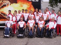 Österr. Behindertennationalmannschaft bei der WM 2007 in Bordeaux