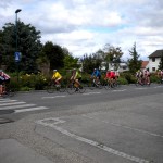 Feld geschlossen durch die Nibelungenstadt Traismauer