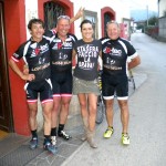 den Abschluss der Tour machten die Radler bei Ulica in der BAR AL TIGLIO in Togliano