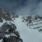 Aufstieg der SKI Up Athleten auf das Hafelekar