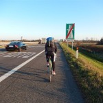 die Radler sind wohl nicht auf der Autobahn gefahren?