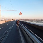 Einfahrt über die Ponte della Libertà nach Venedig