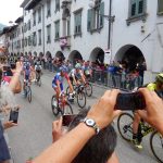 Start zur 15. Etappe des "Giro d`Italia 2018 Tolmezzo - Sappada