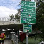 weiter geht es vom Drauradweg auf den Karnischen Radwanderweg