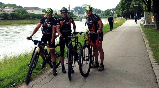 Radlwolf mit Freunden zum 60er am Alpe Adria Radweg Salzburg – Grado