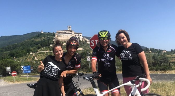 Kötschach – Assisi per Fahrrad 2019