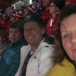 Christine, Ossi, Radlwolf und Karin waren begeistert von der gelungenen Abschlussfeier der Special Olympics Winterspiele 2020 in Villach