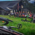 Tolle Stimmung im Ziel bei der Enzianhütte auf der Mauthner Alm