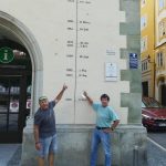 Die Hochwassermarken in Passau, Foto: © Kurt Strobl