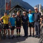 v.l. Michi Kurz, Alexander Radin Athlet der Special Olympics Österreich, Radlwolf, Katrin Hohenwarter Polizeiinspektion Kötschach, Dominik Pacher Österr. Staatsmeister Ultralauf und Raimund Huber Polizeiinspektion Kötschach; Foto: © Lea Kurz