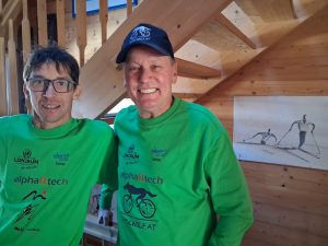 Michi Kurz und Radlwolf;
Foto: © Radlwolf