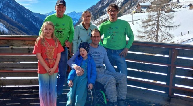 Radlwolf und Michi Kurz unterstützen Manfred Lercher aus Asten im Mölltal