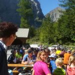 im Ziel auf der Valentinalm; Foto: © Elisabeth Lexer